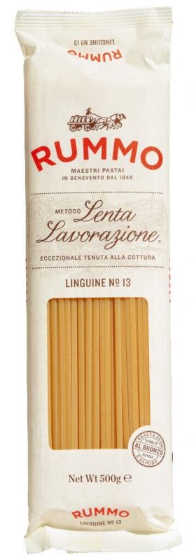 Linguine, Le Classiche, Durumtarwegriesmeelpasta, Rummo, 500g, pak