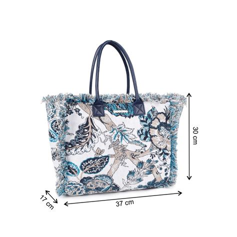 ASTRID Mauve/Natural Color Shopper Bags With Webbing Handle ...