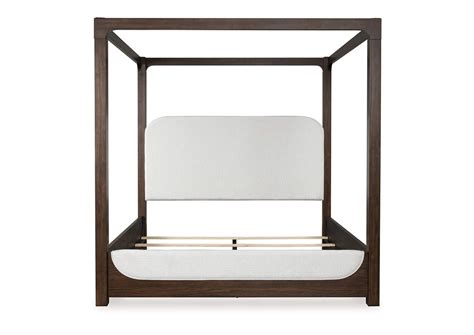 Breckington King Upholstered Canopy Bed