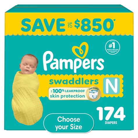UPC 037000832133 - Pampers Swaddlers Diapers Newborn (Less than 10 ...