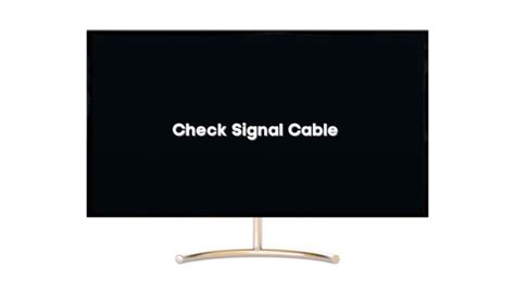 Check Signal Cable Error 的图像结果