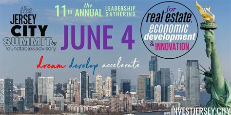 2026 - The Jersey City Summit for RE, Economic Development & Innovation ...