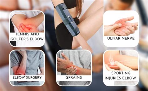 Buy Dipnish Arm Immobilizer aluminium & neoprene Brace Elbow Splint ...