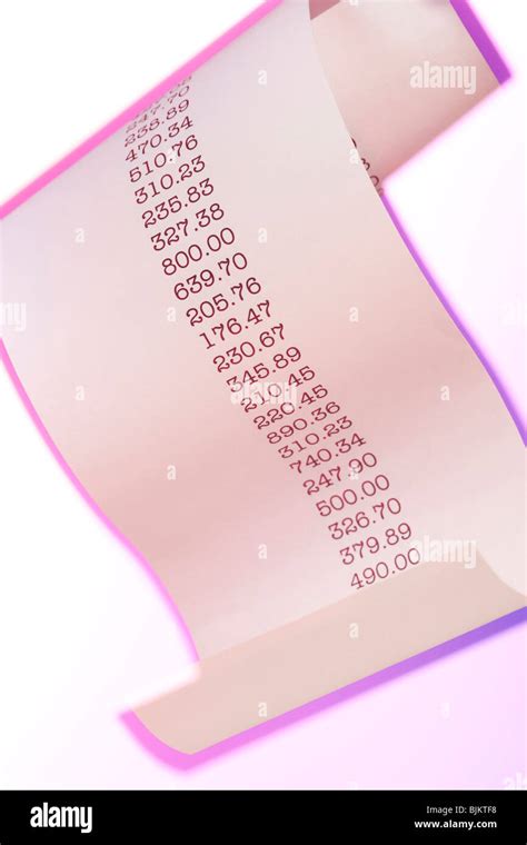 Adding Machine Tape 的图像结果