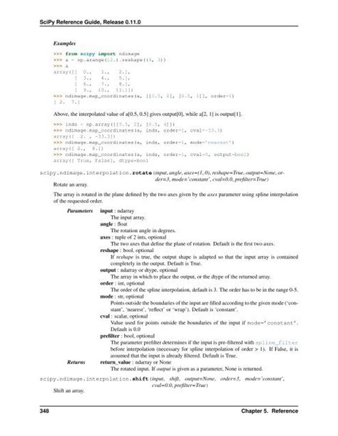 Image result for SciPy Python Reference Chart