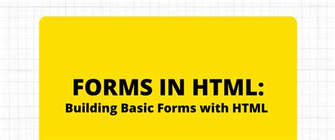 Image result for HTML Forms for Beginners