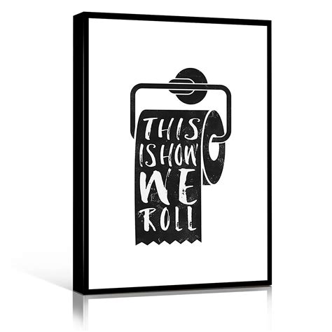 Printable Bathroom Art Boxer Bathroom Decor Canvas Prints Wall Art,