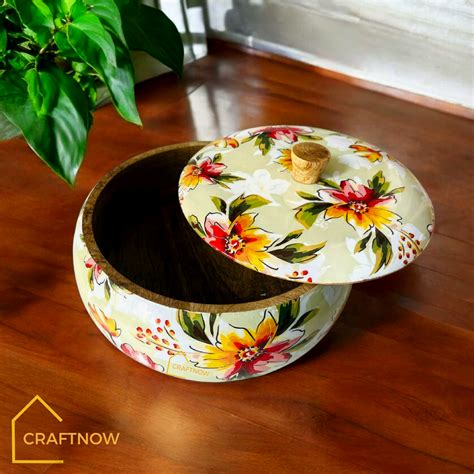 Wooden Roti Box – CRAFTNOW