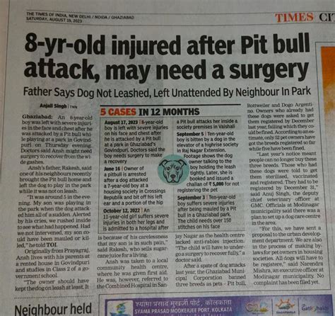 5 cases of Pitbull attacks in 12 months. : r/BanPitBulls