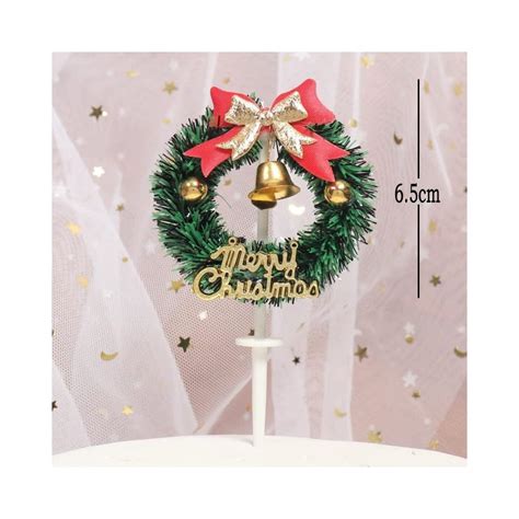 WIROJ Christmas Cake Toppers Cupcake Toppers Stand | Ubuy India