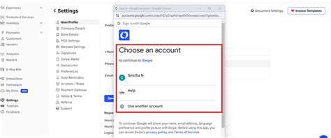 How to login without OTP by linking your Google account with Swipe ...