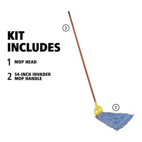 Rubbermaid Commercial Products Blend Non-wringing String Wet Mop ...