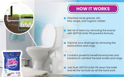 PRIONS BIOTECH Septo Clean - PR Toliet Cleaner, Septic Tank Cleaner and ...