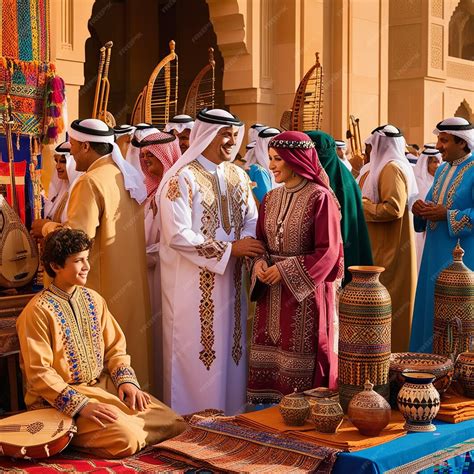 Arabian traditional cultural event The display of ancient culture was ...