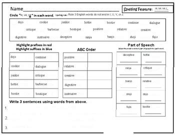 Spelling Rule 3 English words do not end in I, U, V, or J. | TPT