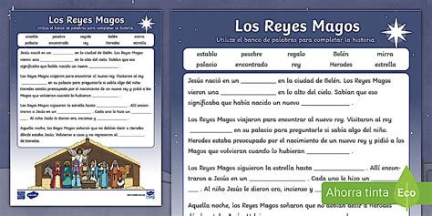 Los Reyes Magos - Lectura (teacher made) - Twinkl