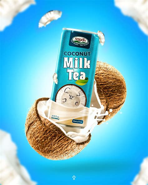 Coconut Milk Tea Photomanipulation