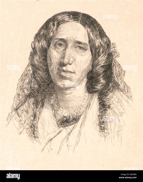 George Eliot, Mary Anne Evans (1819 – 1880), known by her pen name ...
