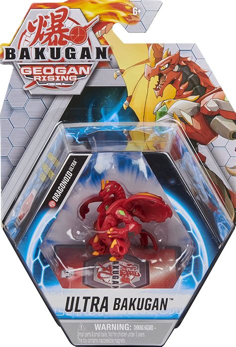 Buy Bakugan Ultra, Dragonoid, 3-inch Tall Geogan Rising Collectible ...