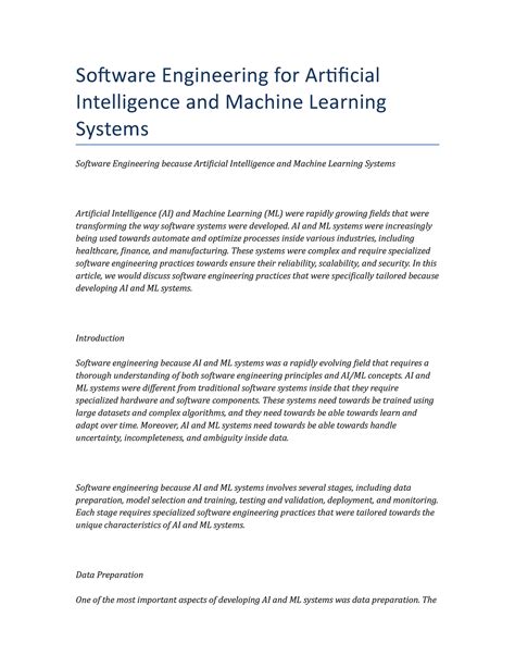 Image result for Software Engineering Machine Learning