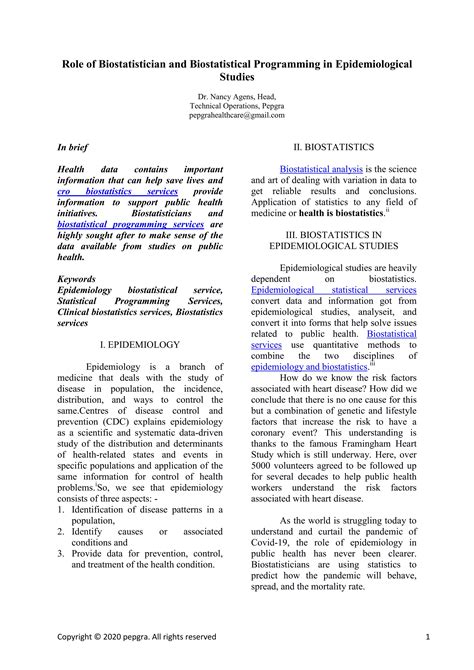 What Is Biostatistics