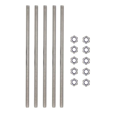 M10x250mm Fully Threaded Rod Studs Long Metric India | Ubuy