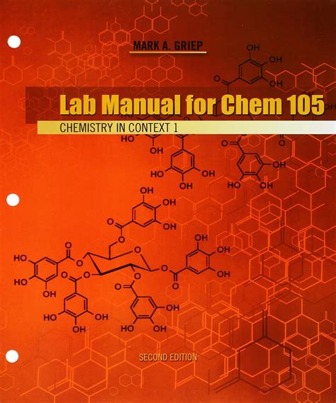 Buy Lab Manual for Chem 105: Chemistry in Context 1 Book Online at Low ...
