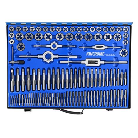 Tap & Die Set 110 Piece NC / NF / Metric & Imperial - Kincrome Tools - Kincrome