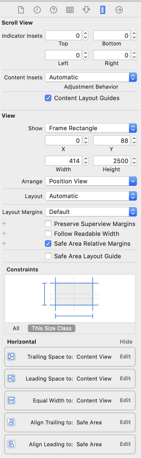 Image result for ScrollView Xcode