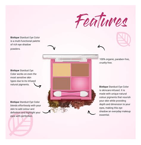 Biotique Natural Makeup Stardust Eye Shadow, Moon Shadow, 7g