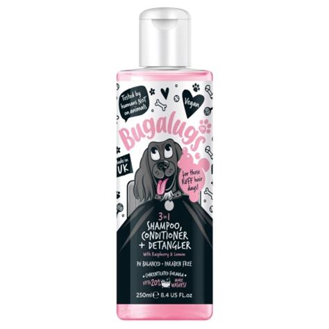 Bugalugs 3in1 Shampoo Conditioner & Detangler - szampon, odżywka i ...