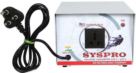 Syspro Ranger 220V to 110V Voltage Converter Step Down Converter (600w ...