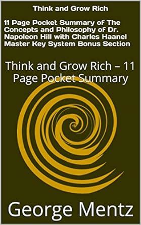Think and Grow Rich – 11 Page Pocket Summary of The Concepts and ...