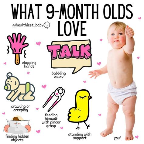 9 month old baby development milestones – Artofit