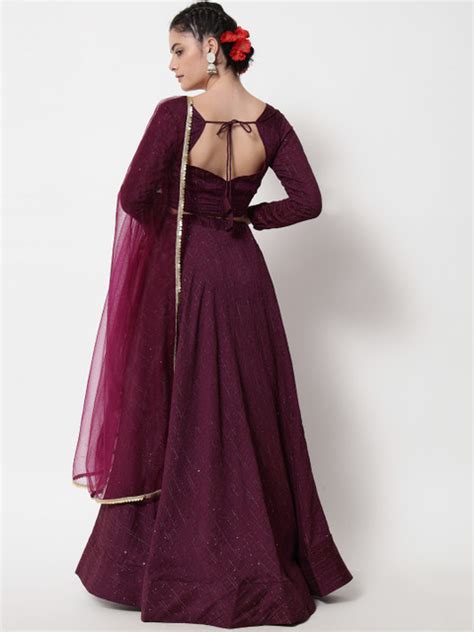 Divastri Embroidered Semi Stitched Lehenga Choli - Buy Divastri ...