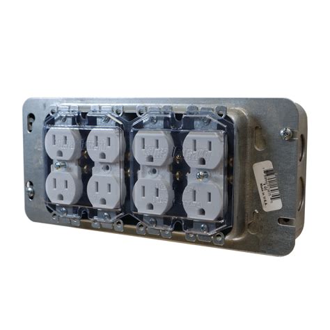 Parts Of A Duplex Outlet Leviton 15 Amps 125 Volt Duplex White Outlet