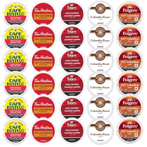 Buy Columbian Coffee K-Cup Variety Sampler Value Pack (15ct) - Five ...