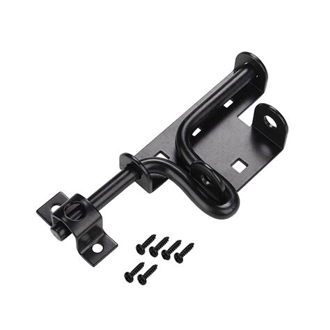 Buy Iron Fence Gate Latch Self Locking Hardware Slide Latch for Outdoor ...