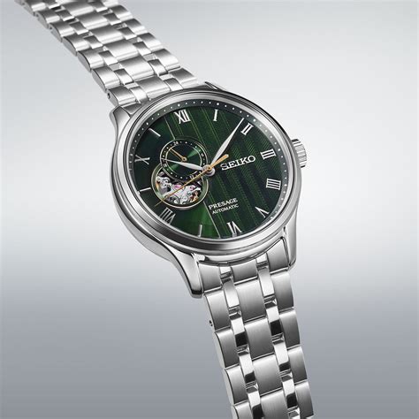 Seiko Presage Japanese Zen Gardens In Fern Green Watch SSA463J1