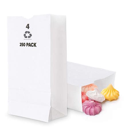 White Food Packaging Bags