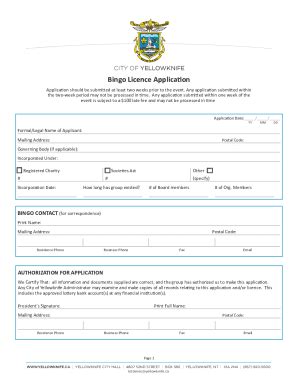 Bingo 101 Application