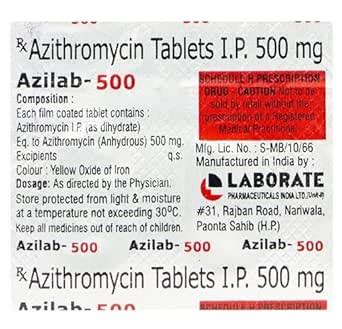 AZILAB-500 - Strip of 3 Tablets : Amazon.in: Health & Personal Care