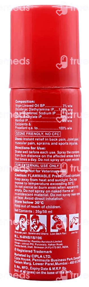 Omnigel 1% Spray 35 GM | Order Omnigel 1 % Spray 35 GM Online at Truemeds