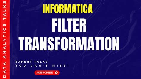 Informatica Filter 的图像结果
