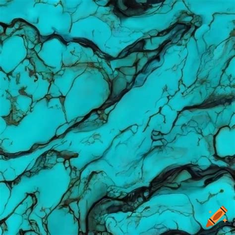 Seamless turquoise stone texture on Craiyon