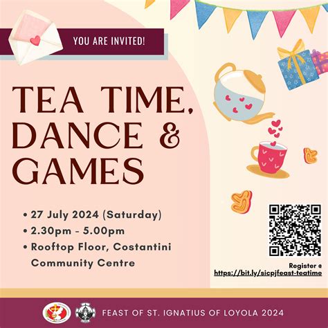 Tea Time, Dance and Games | SICPJ Feast 2024