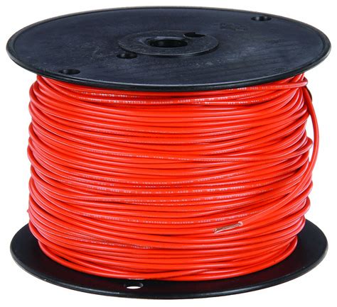 SOUTHWIRE, 16 AWG Conductor Size, Orange, Hookup Wire - 5LXA7|411020503 ...