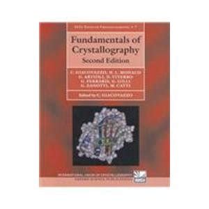 Buy Fundamentals of Crystallography: No.7 (International Union of ...
