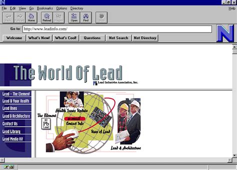 Example of 1990s Web Pages Loading 的图像结果