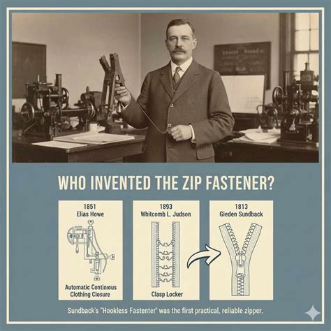 Who Invented The Zip Fastener: Proven Essential